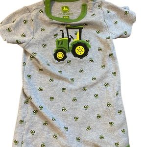 Infant John Deere tractor onesie sz 9-12 months